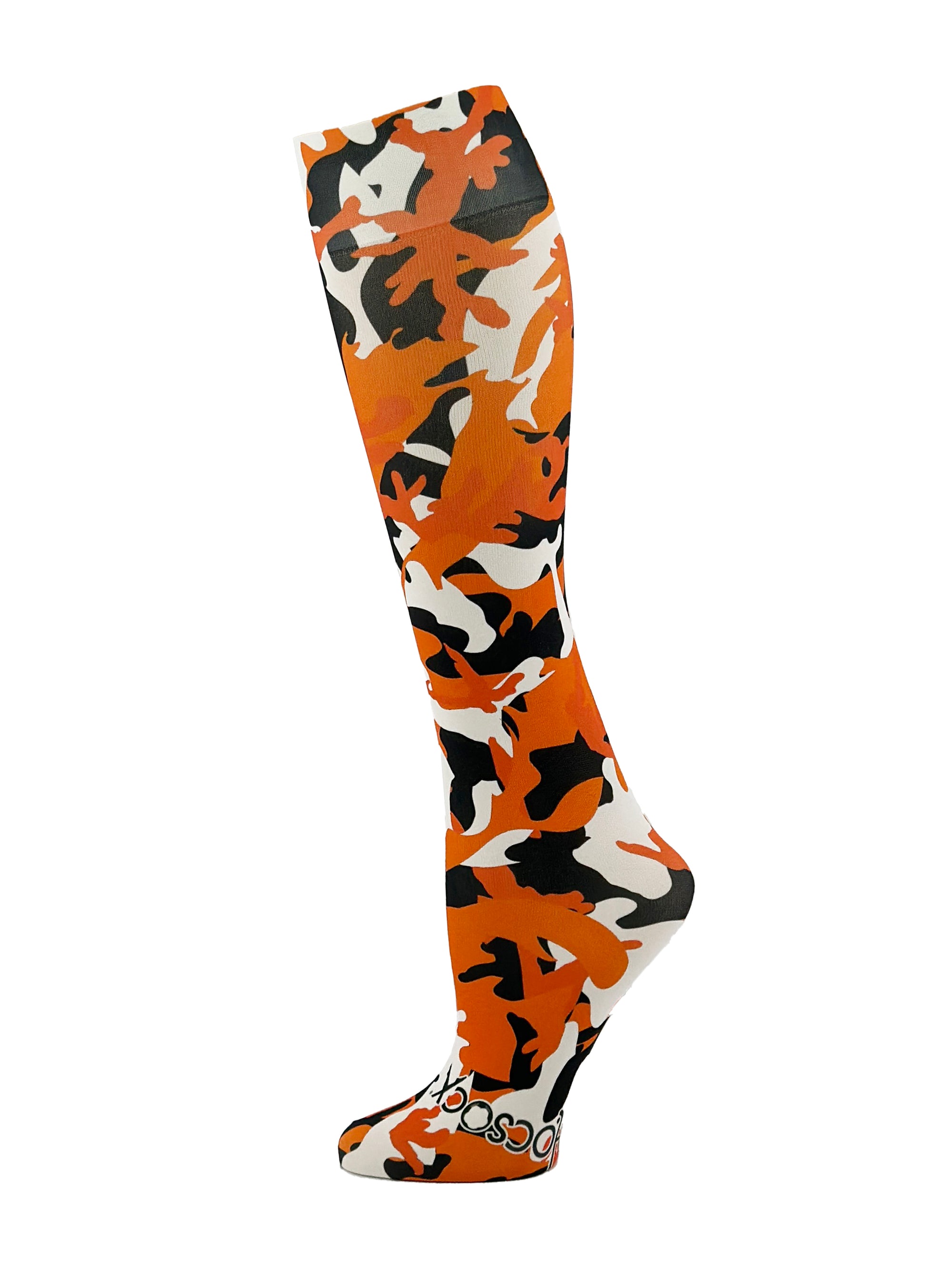 Orange Camo Socks
