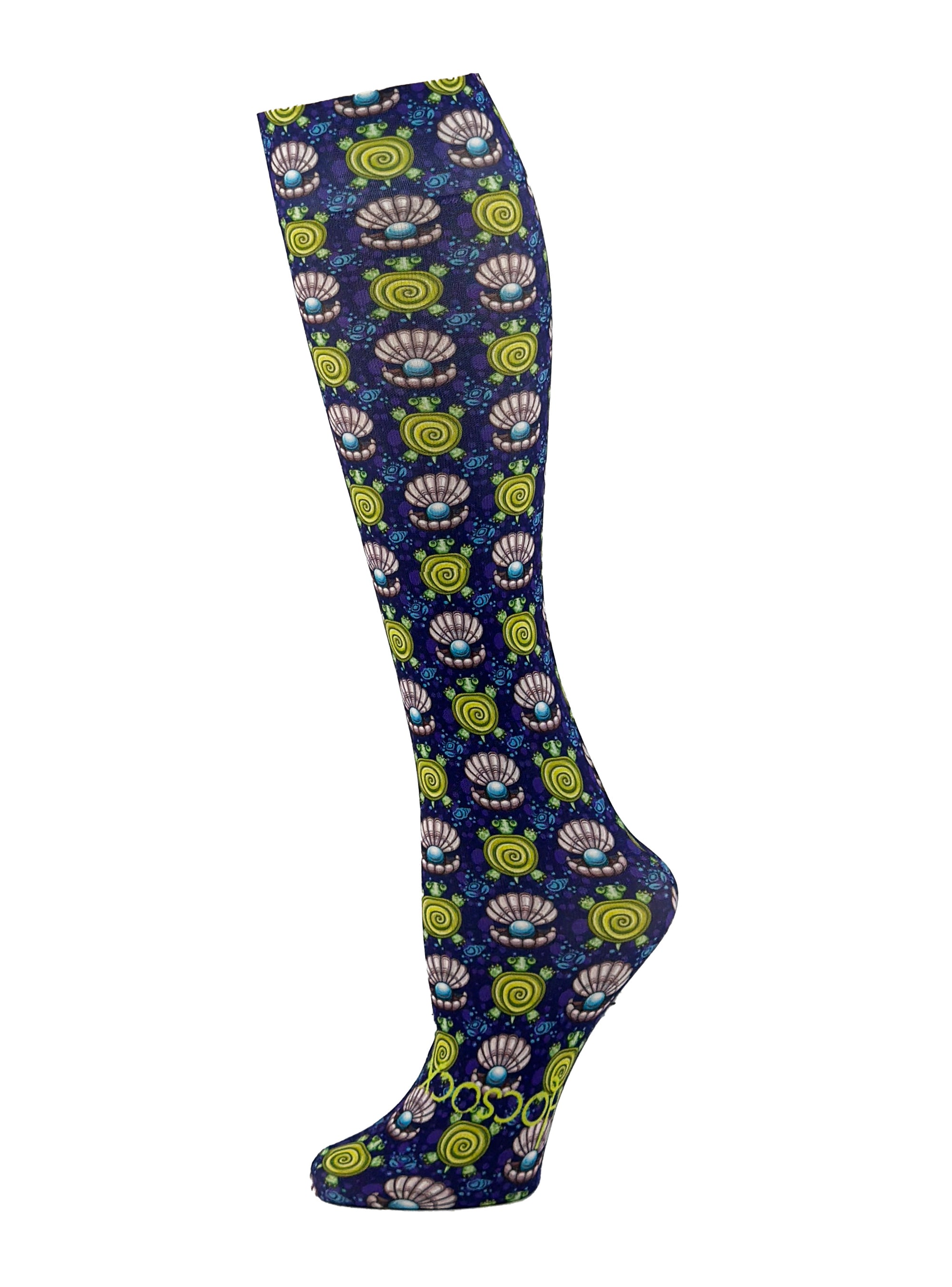 Turtles and Clams Socks