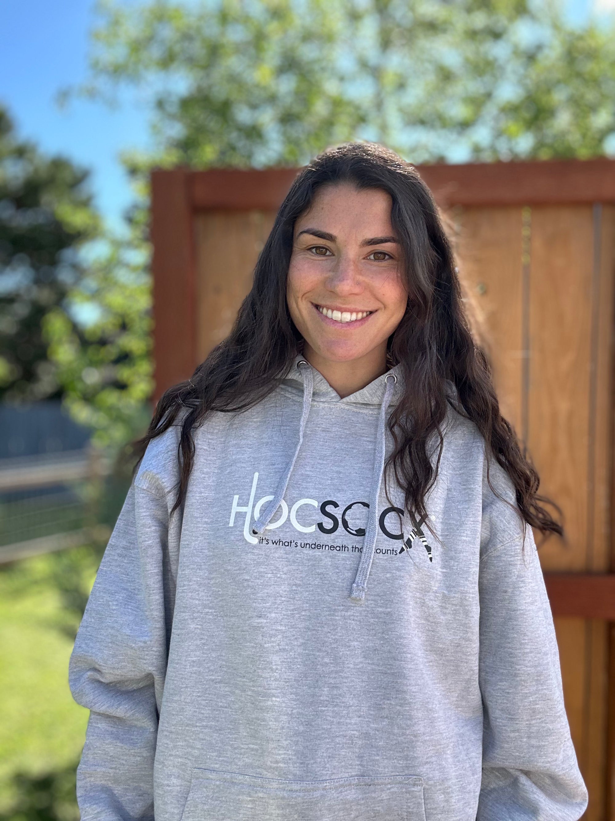 Gray HocSocx Hoodie