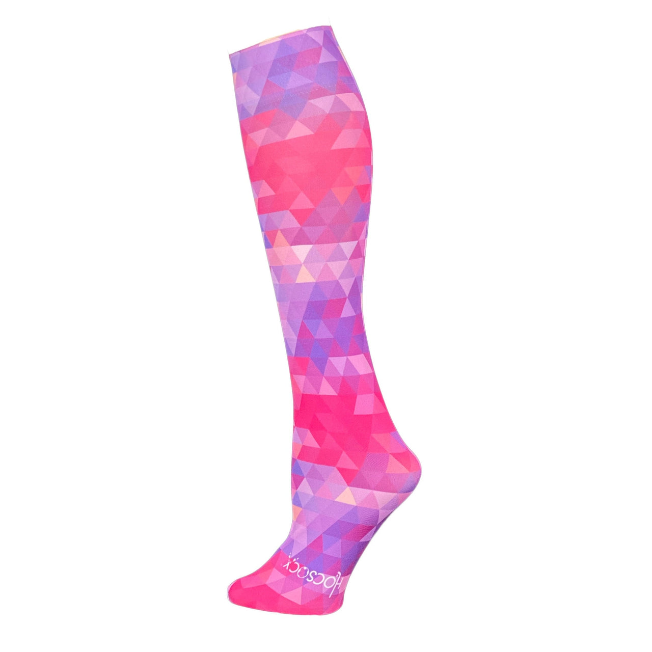 Pink Kaleidoscope Socks