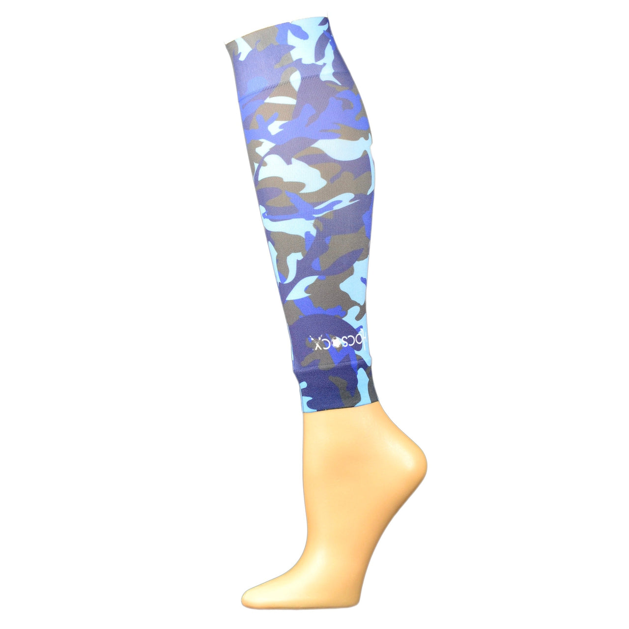Blue Camo Leg Sleeves