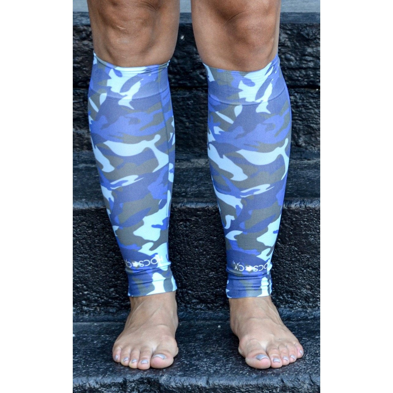 Hocsocx Blue Camo Leg Sleeves