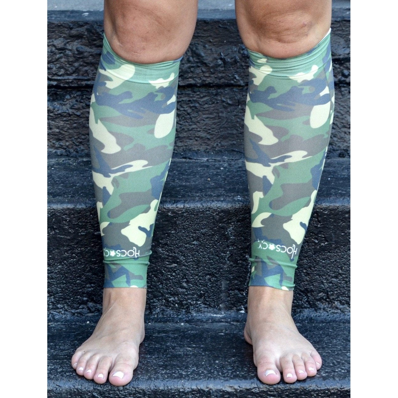 Hocsocx Green Camo Leg Sleeves