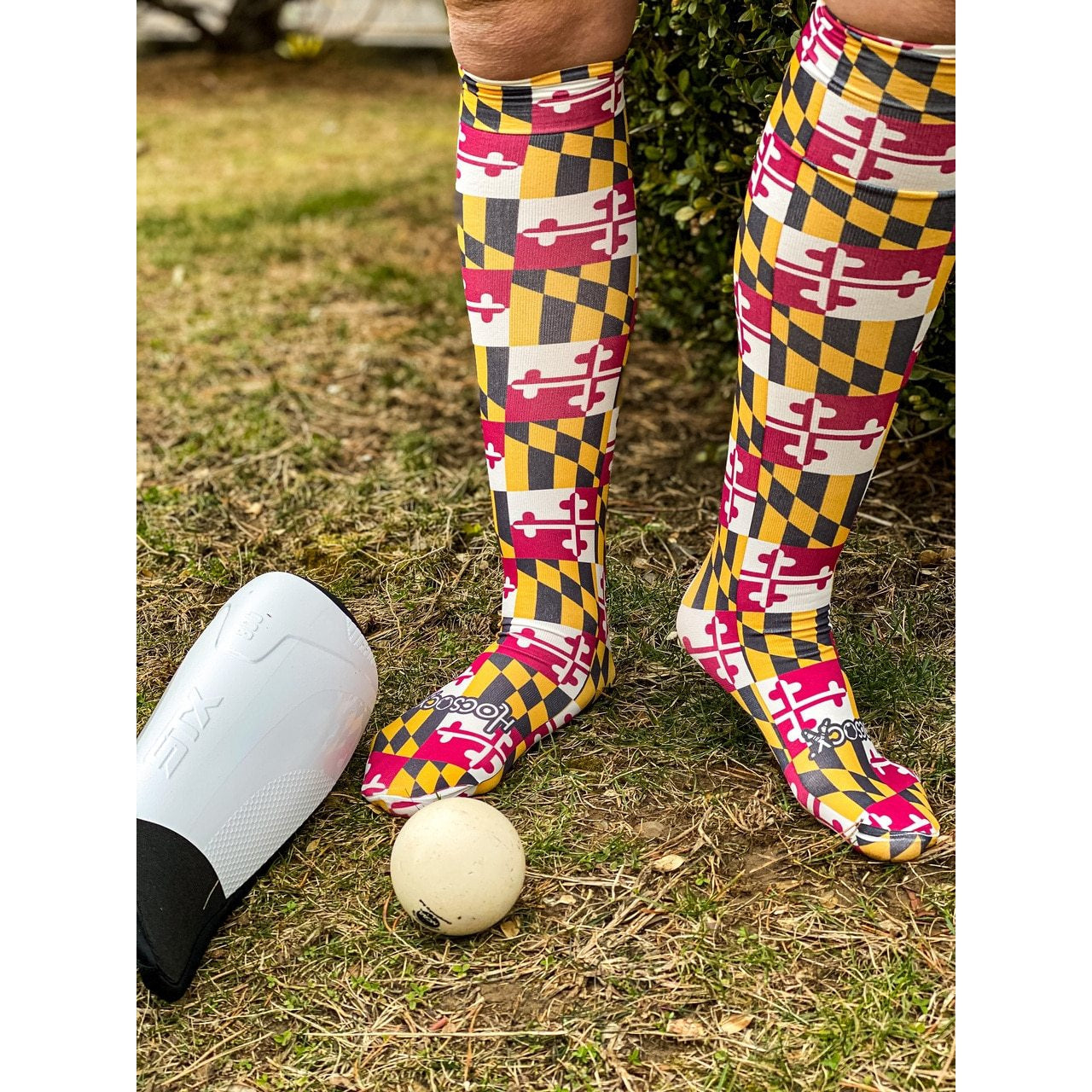 Hocsocx Maryland Flag Socks