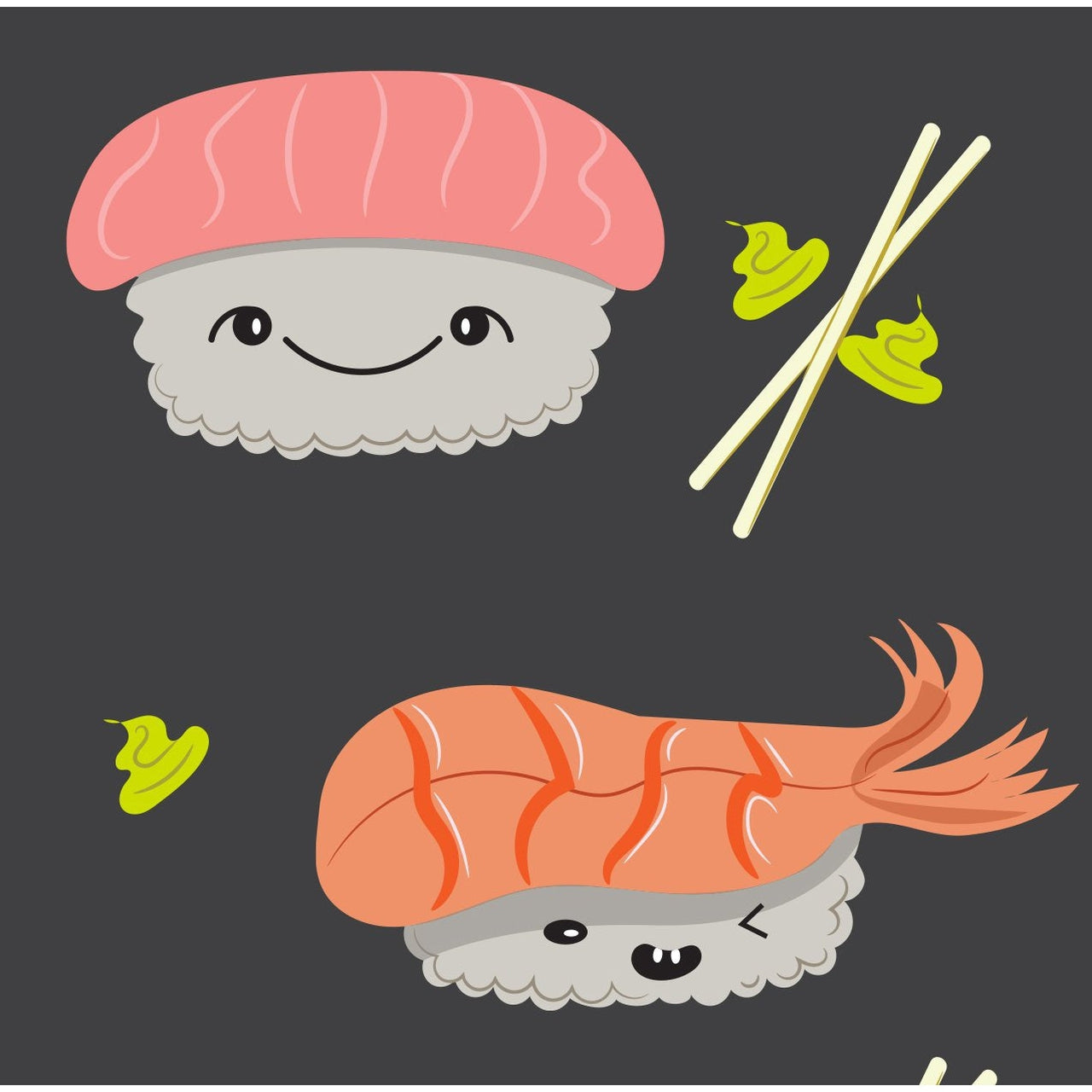 "Miso Happy" Sushi Socks - Hocsocx Inc