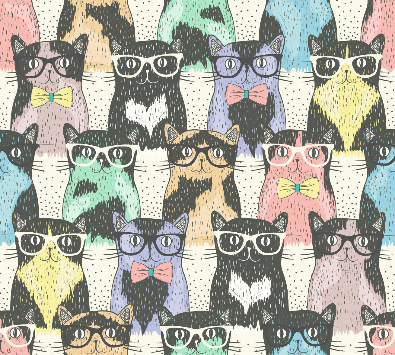 Hipster Cats ShowSocx