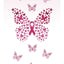 Pink Ribbon Butterfly Socks - Hocsocx Inc