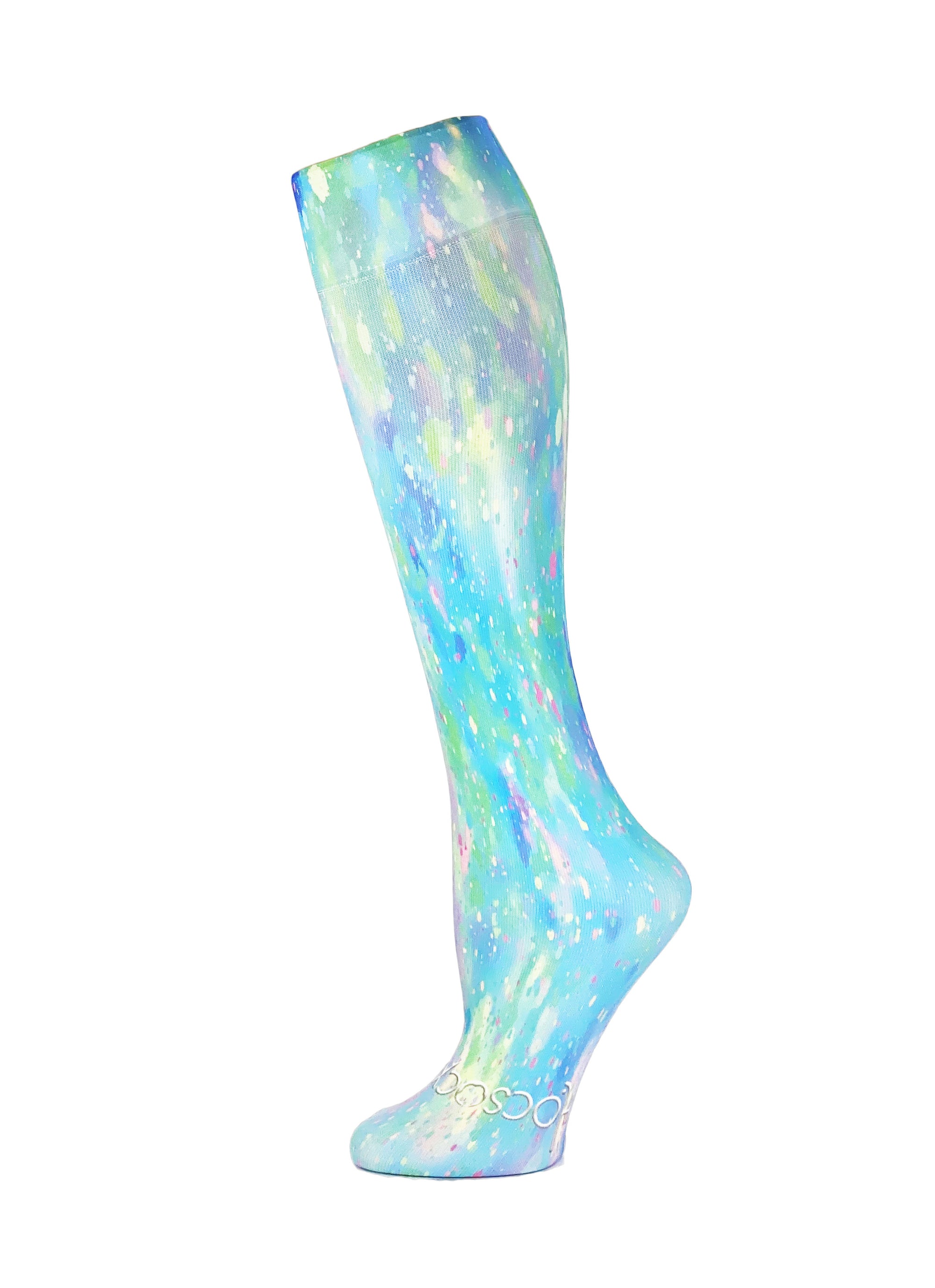 Opal Splatter Socks