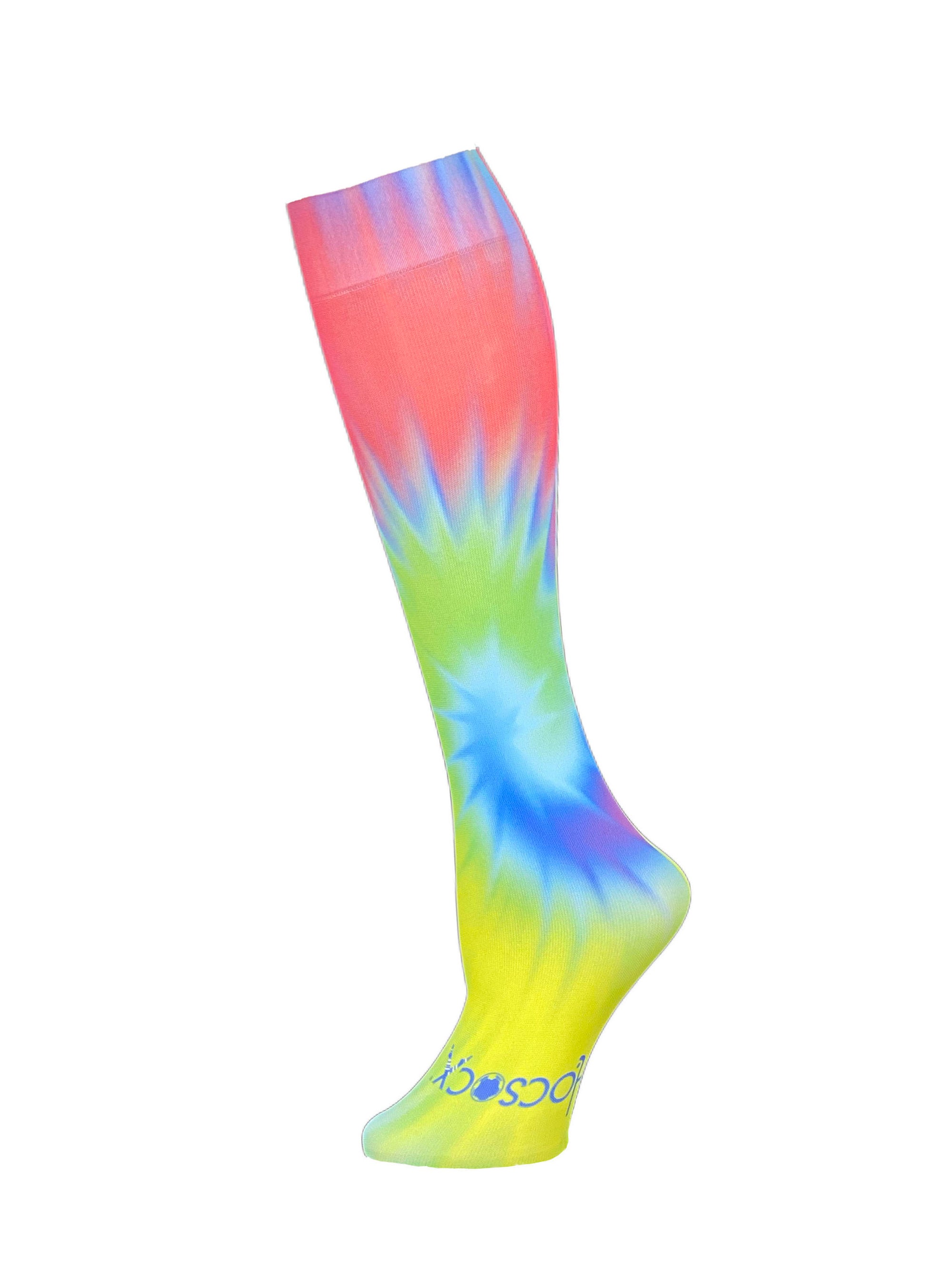 Psychedelic Tie-Dye Socks