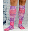 Pink Kaleidoscope Socks