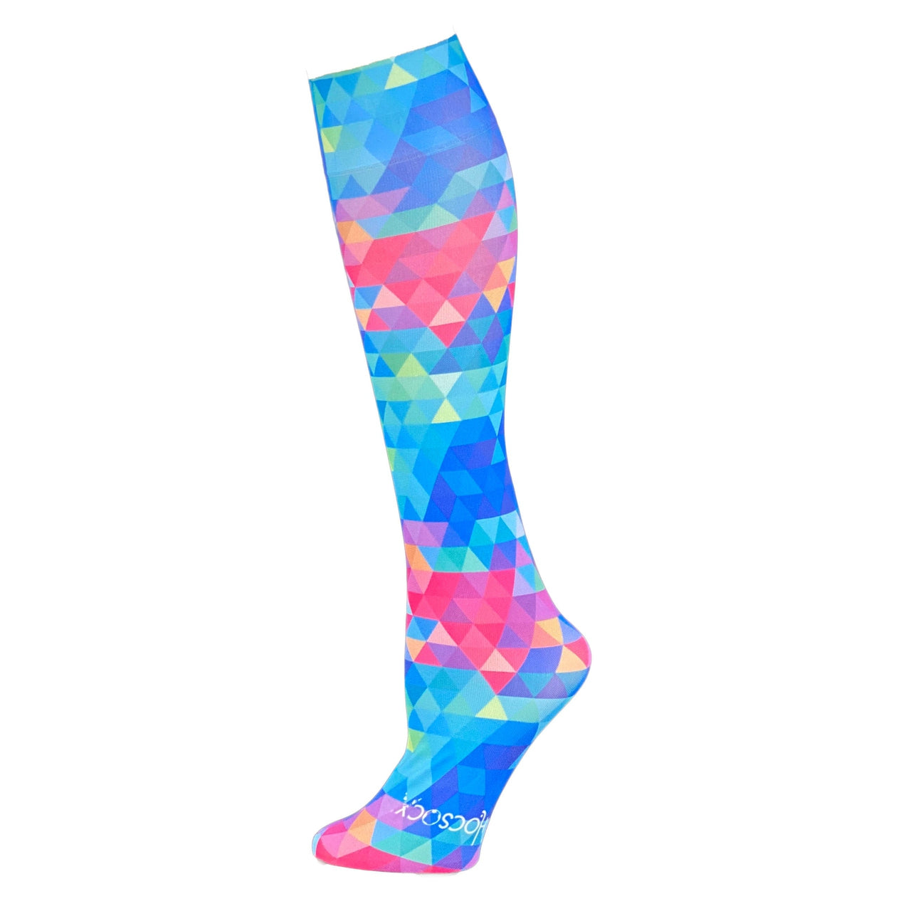 Bright Kaleidoscope Socks