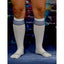 Hocsocx Navy Stripe Tube Spot Socks