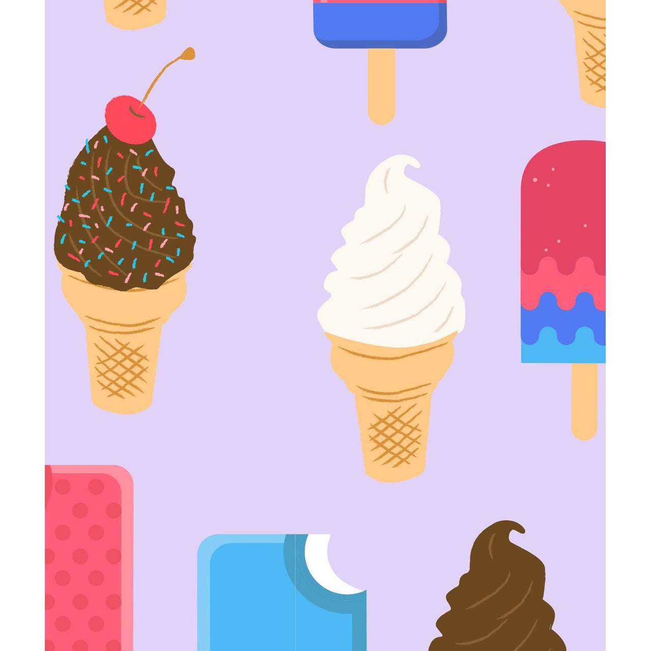 Ice Cream Cone Socks - Hocsocx Inc