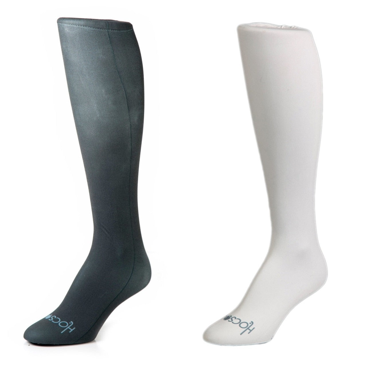 Hocsocx Charcoal & White Gift Set Liner Sport Socks