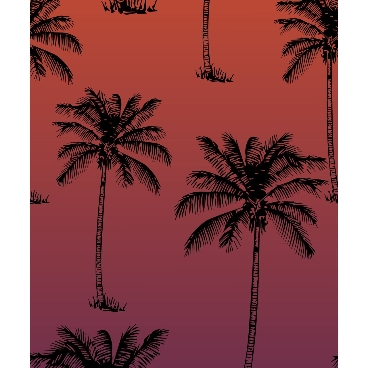Sunset Palm Tree Socks - Hocsocx Inc