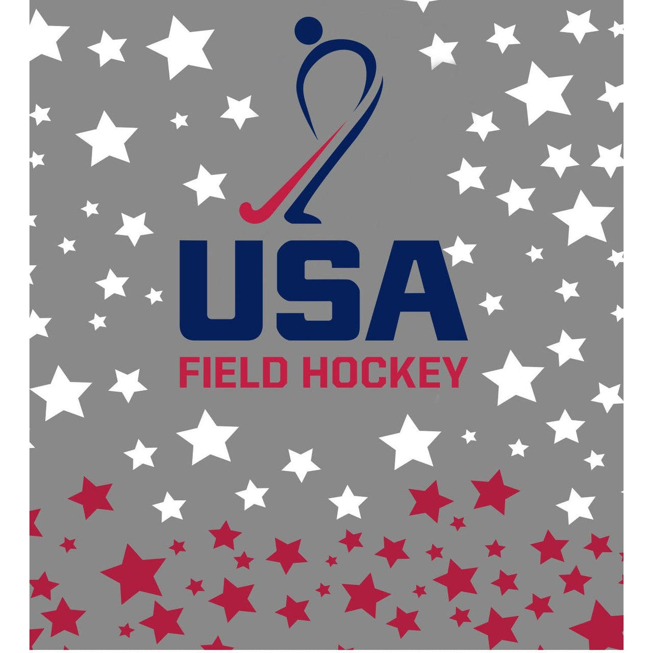 USA Field Hockey Red, White, and Blue Star Socks - Hocsocx Inc