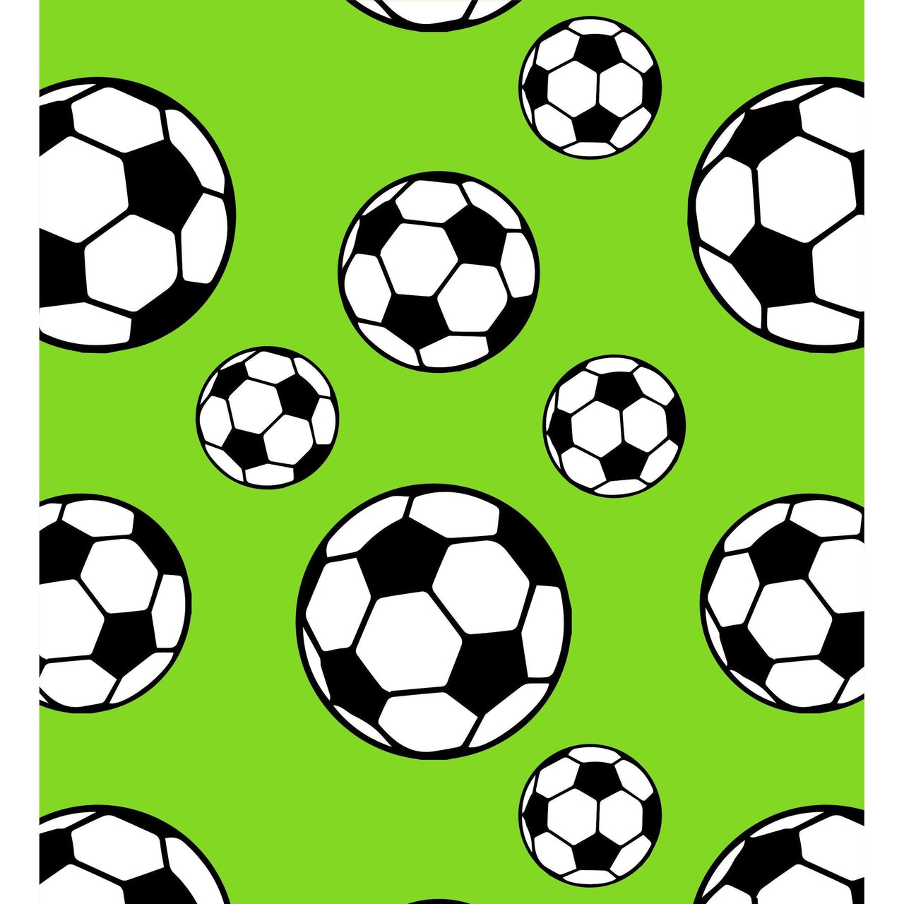 Lime Green Soccer Ball Socks - Hocsocx Inc