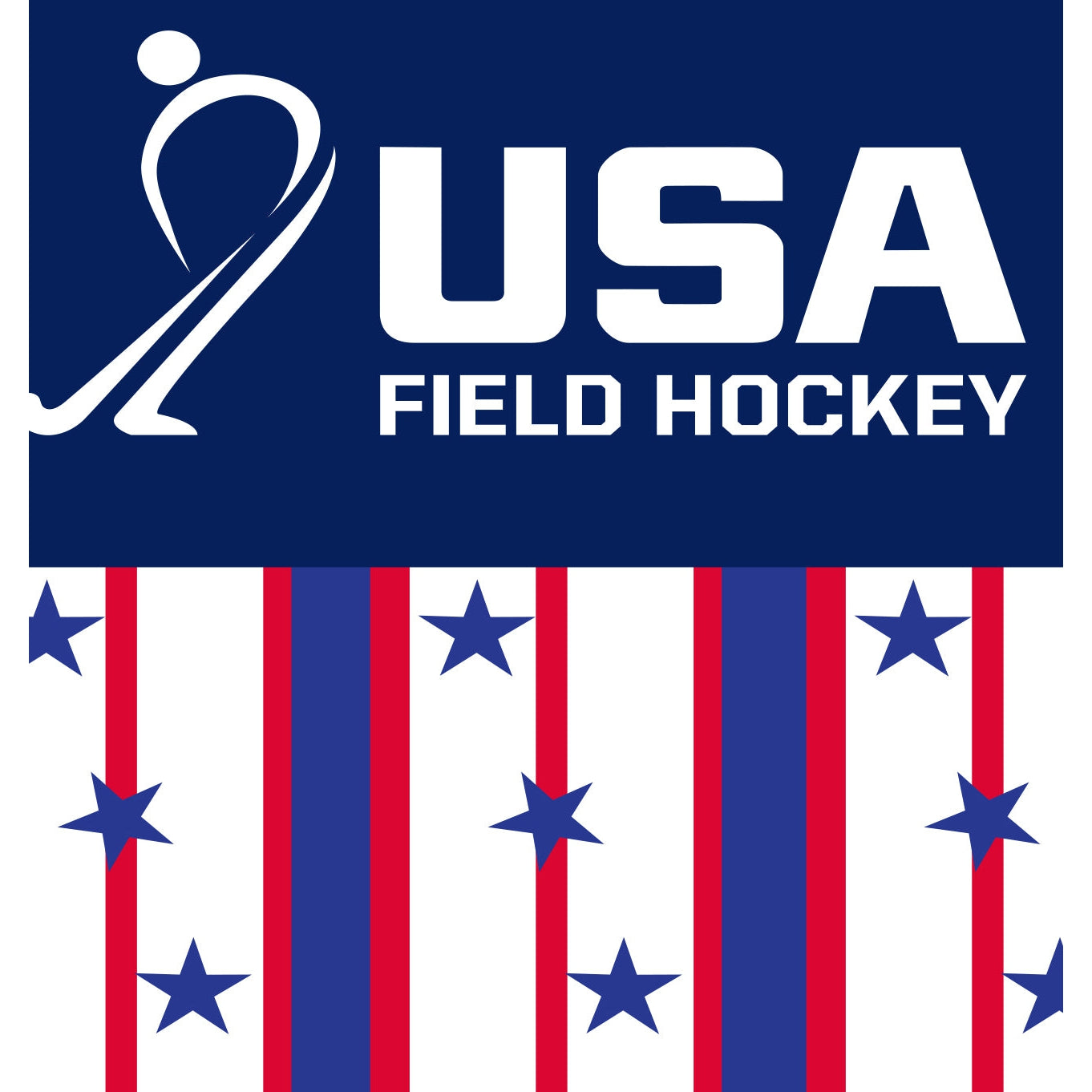USA Field Hockey Stripes Socks